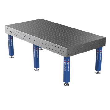 Стіл зварювальний PRO 2400x1200 мм, 16 мм, 100x100, стаціонарний 16_100x100_S_TWT_PRO_240x120 фото