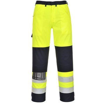 Штани сигнальні вогнестійкі Portwest FR62 Bizflame Work, S FR62YNRS фото