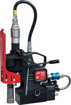 PRO-50/2 ATEX &mdash; двухскоростной пневматический магнитный сверлильный станок WRT-0818-10-00-00-0 фото