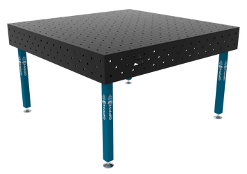 Стіл зварювальний ECO 1500x1480 мм, 16 мм, 100x100, стаціонарний 16_100x100_S_TWT_ECO_150x148 фото