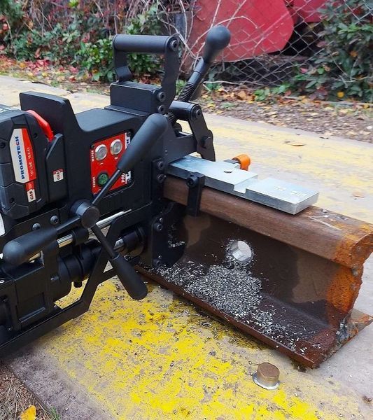 PRO-36R Battery &mdash; акумуляторна рейкова свердлильна машина WRT-0766-10-00-00-0 фото