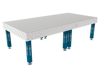 Стіл зварювальний PRO INOX 3000x1480 мм, 16 мм, 100x100, стаціонарний 16_100x100_S_INOX_PRO_300x148 фото
