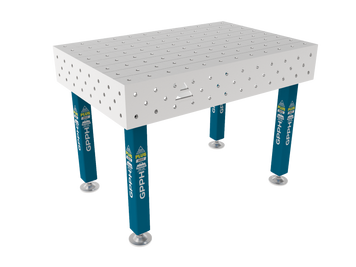 Стіл зварювальний PLUS INOX 1200x800 мм, 16 мм, 100x100, стаціонарний 16_100x100_S_INOX_PLUS_120x80 фото