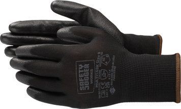 Перчатки с полиуретановым покрытием Safety Jogger MULTITASK, черные, 8 MULTITASK2108 фото