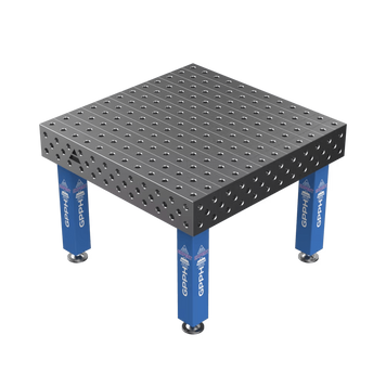Стіл зварювальний EXPERT 1200x1200 мм, 28 мм, 100x100, стаціонарний 28_100x100_S_TWT_EXP_120x120 фото