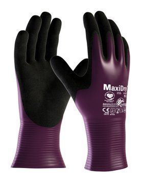 Рукавички хімстійкі ATG MaxiDry 56-426, нітрил, 26 см, M 56-42608 фото