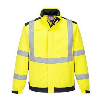 Куртка сигнальная огнестойкая Portwest MV72 Modaflame Softshell MV72YNRL фото