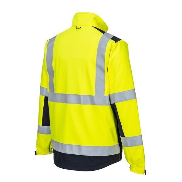 Куртка сигнальна вогнестійка Portwest MV72 Modaflame Softshell MV72YNRL фото