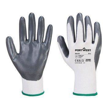 Рукавички з нітриловим покриттям Portwest A310 Flexo Grip, M A310GRWM фото