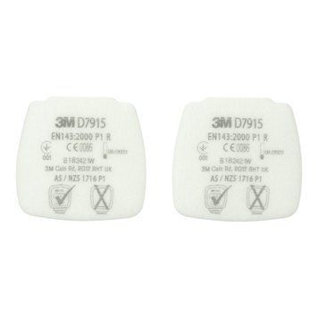 Передфільтр 3M Secure Click D7915 P1 R, 4 шт 7100197283 фото