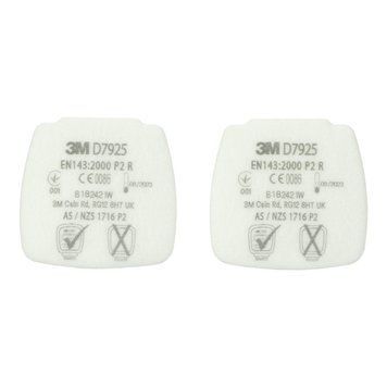 Передфільтр 3M Secure Click D7925 P2 R, 4 шт 7100197286 фото