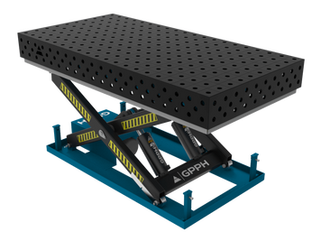 Стол сварочній с гидроприводом EXPERT 2000x1000 мм, 28 мм, 100x100 28_100x100_XWT_EXPERT_200x100 фото