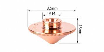 Сопло одинарне Raytools D32-M14, 0.8 мм 120GJT0508 фото