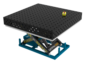 Стол сварочній с гидроприводом EXPERT 1500x1480 мм, 28 мм, 100x100 28_100x100_XWT_EXPERT_150x148 фото