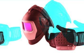 Зварювальна маска 3M Speedglas 9100 Air з ФАЗ 9100X і блоком Adflo (567715) 7000044617 фото