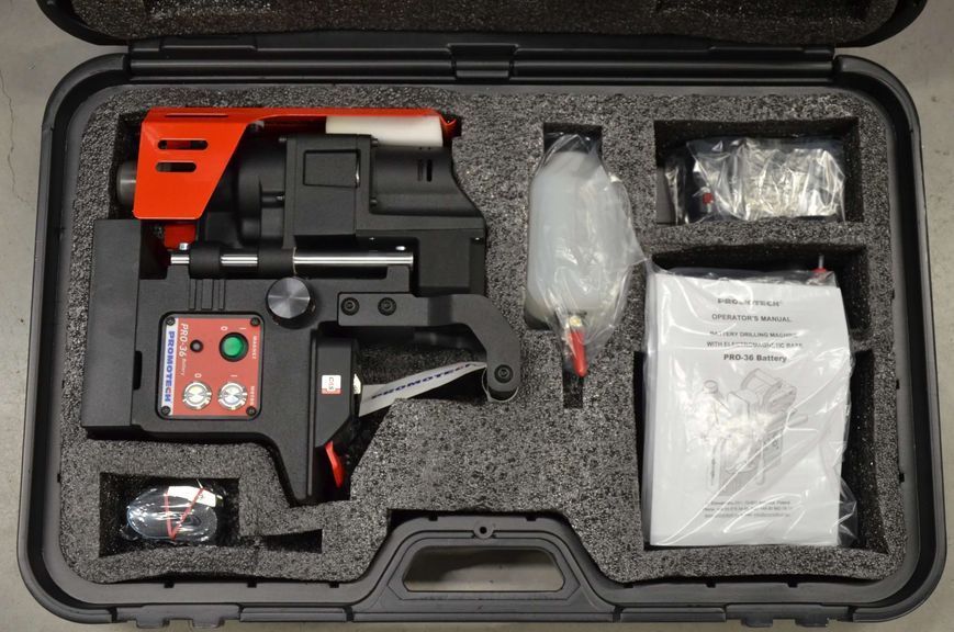 PRO-36 Battery &mdash; аккумуляторный магнитный сверлильный станок WRT-0688-10-00-00-0 фото