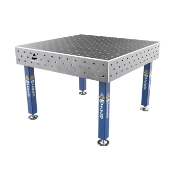 Стіл зварювальний PLUS 1200x1200 мм, 16 мм, 100x100, стаціонарний 16_100x100_S_TWT_PLUS_120x120 фото