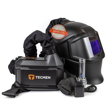 Зварювальна маска Tecmen TM32-V з ФАЗ 110L і системою подачі повітря PAPR R1 WH.110.TC_k фото
