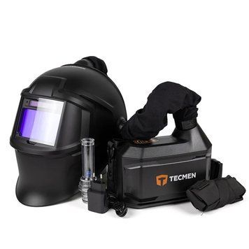 Зварювальна маска Tecmen TM32-V з ФАЗ 110L і системою подачі повітря PAPR R1 WH.110.TC_k фото
