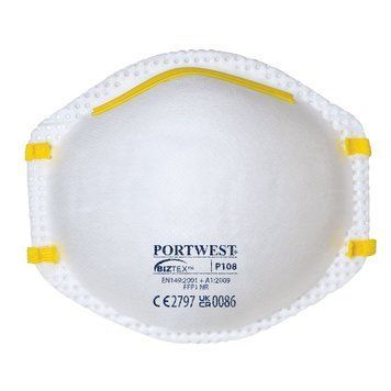 Респіратор Portwest P108 FFP1 без клапана, 3 шт P108WHR фото