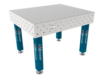 Стіл зварювальний PRO INOX 1200x1000 мм, 16 мм, 100x100, стаціонарний 16_100x100_S_INOX_PRO_120x100 фото